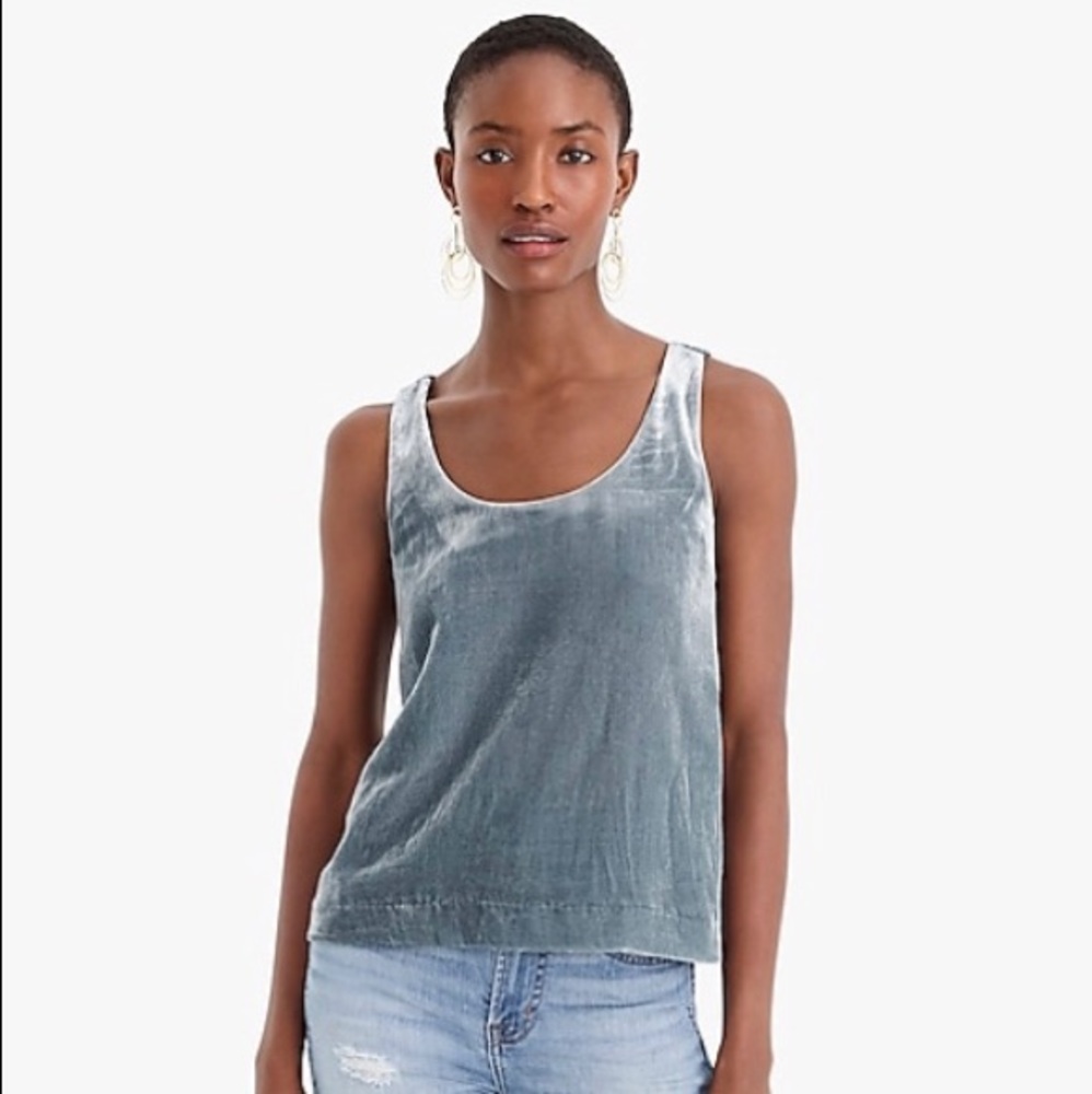 J. Crew Velvet Tank